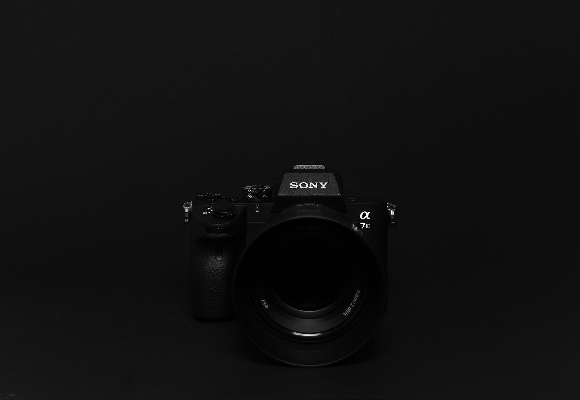 black sony camera